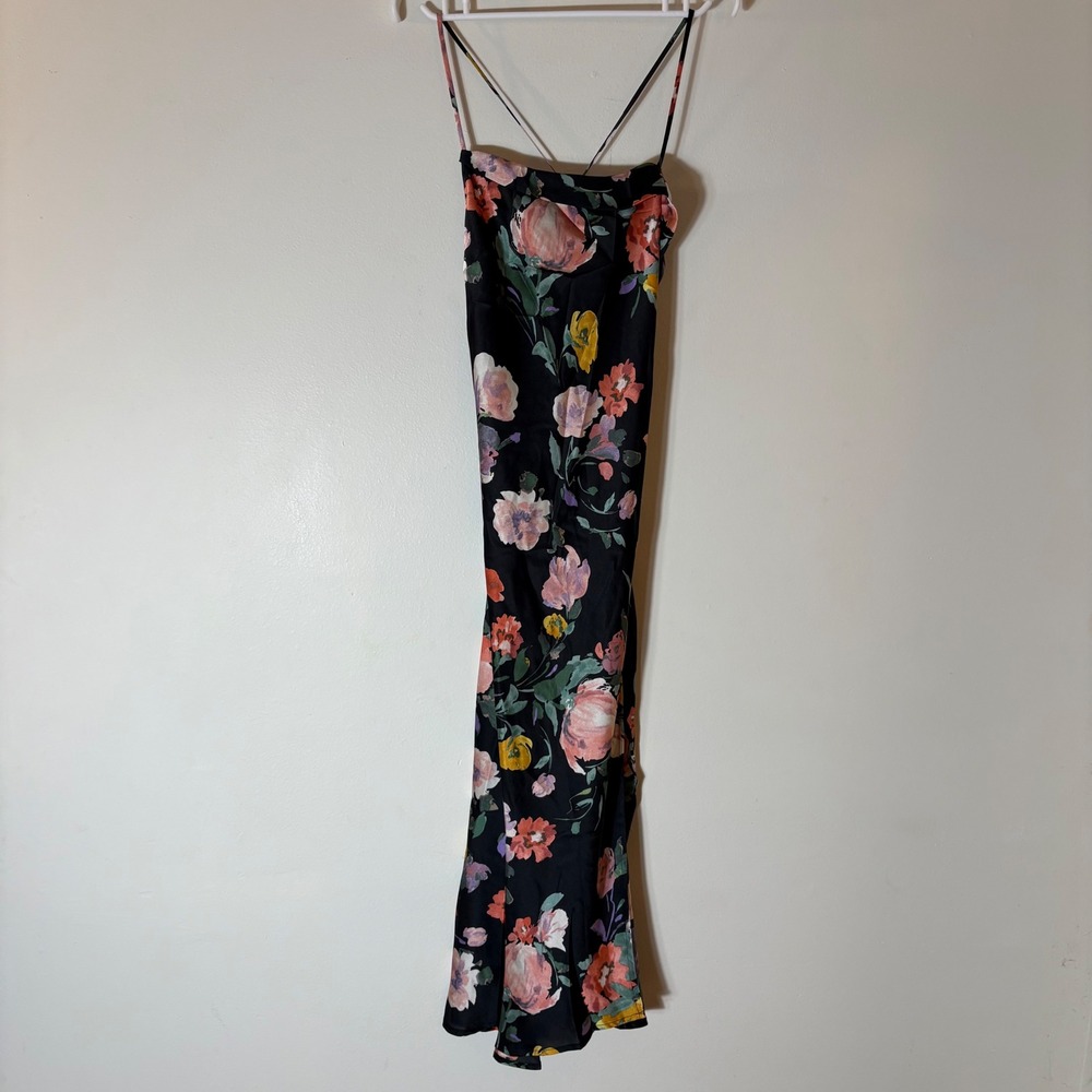 ASTR The Label Strappy Cowlneck Slip Dress‎ Size Small - Picture 2 of 12